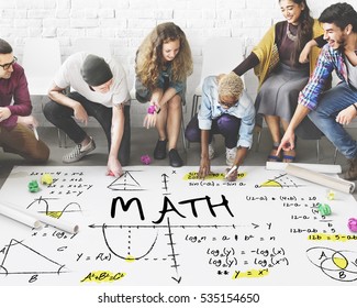 Mathmatic Algebra Calculus Numbers Concept