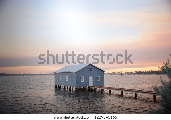 Matilda Bay Crawley Edge Boatshed Perth Stock Photo Edit Now