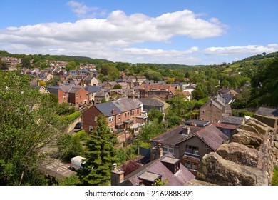 Matlock, Derbyshire, UK 05 27 2022 View Of Village Rooftops