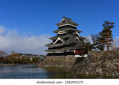 Matsumoto Castle From The Sengoku Period In Nagano Prefecture In Japan