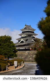 Matsumoto Castle From The Sengoku Period In Nagano Prefecture In Japan