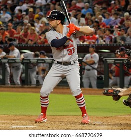 Matt Carpenter First Baseman For The Saint Louis Cardinals At Chase Field In Phoenix Arizona USA June 27,2017.