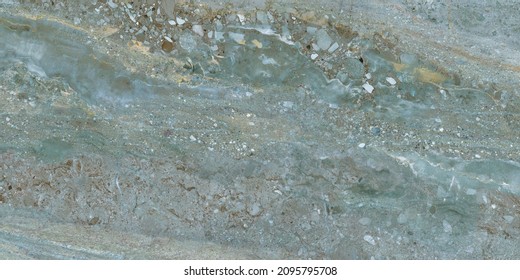 Matt green marble texture background for ceramic tiles, Terrazzo polished stone floor and wall pattern and color surface marble and granite stone, material for decoration background texture.