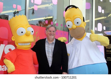 Matt Groening At The Matt Groening Star On The Hollywood Walk Of Fame Ceremony, Hollywood, CA 02-14-12