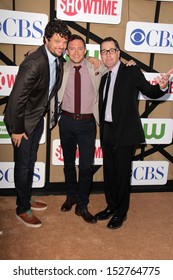 Matt Jones, Nate Corddry, French Stewart At The CBS, Showtime, CW 2013 TCA Summer Stars Party, Beverly Hilton Hotel, Beverly Hills, CA 07-29-13