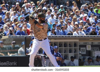 Matt Kemp Outfielder For The San Diego Padres At Petco Park In San Diego California USA 9,6,15