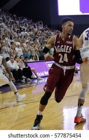 Matt Taylor Guard For The New Mexico State University Egging At GCU  Arena In Phoenix Arizona USA February 11,2017.