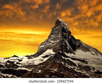  Matterhorn In The Sunset - Swiss Alps