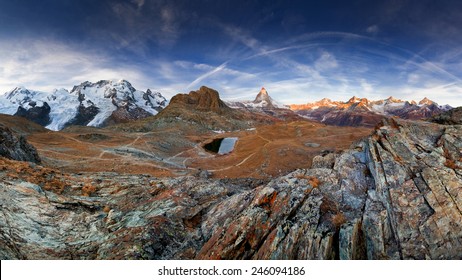 Matterhorn in Switzerland - Shutterstock ID 246094186