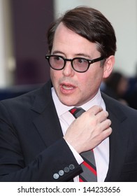 Matthew Broderick Arriving For The Charlie And The Chocolate Factory Press Night, At Theatre Royal, London. 25/06/2013