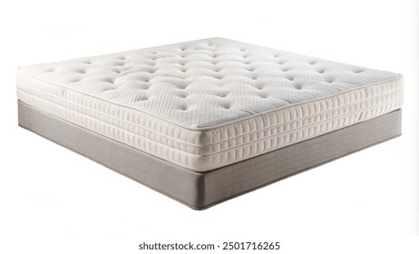 Mattress isolated on white background-clipping path