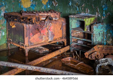 Matua Island, Abandoned Old Military Base, Russia