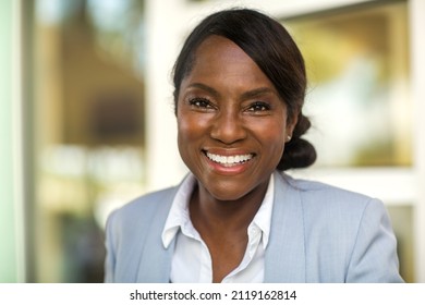 Mature African American woman smiling - Powered by Shutterstock