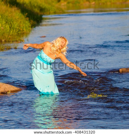 Thank for mature blonde blue dress really The intelligible mature blonde blue dress