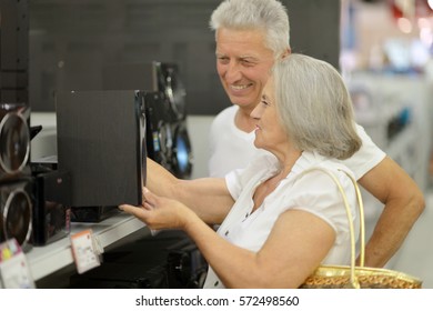 Mature Couple On Shopping