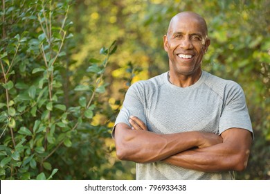 Mature fit African American man. - Powered by Shutterstock