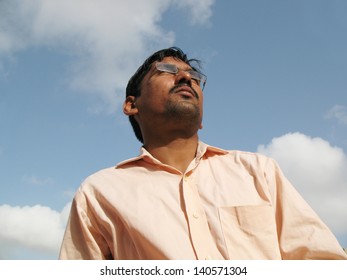 Mature guy looking up for future