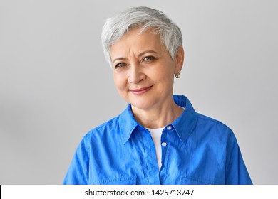 Mature People Aging Beauty Concept Studio Stock Photo 1425713747 ...