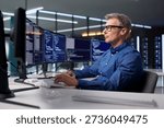 The Mature Programmer Is Developing Cyber Security Software For Businesses