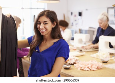 Mature Students Studying Fashion And Design