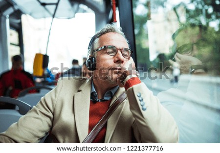 Similar – Image, Stock Photo Transport in the Old Town