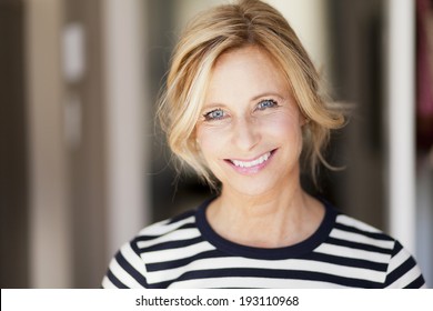 Mature Woman Smiling