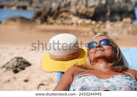 Similar – Image, Stock Photo in the hammock Lifestyle