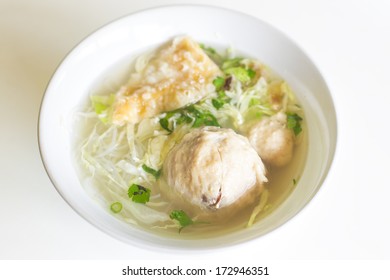 Matzah Ball Soup Garnished - Indonesia