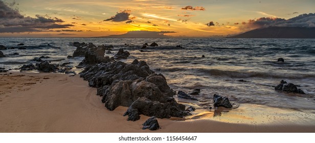 Maui Sunset from Wailea Beach