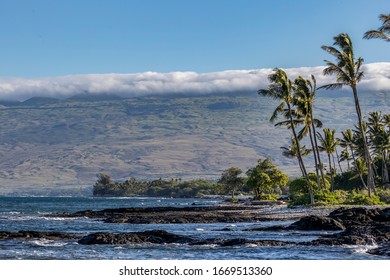 Mauna Lani Coastline And Kohala Volcano, Hawaii