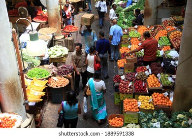 Mauritius Island.25-01-2011. The Port Louis City, The Market.