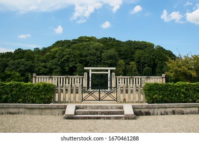 Mausoleum Of Emperor Suinin In Nara, Japan