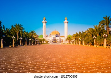 Mausoleum Of Habib Bourgiba, The First President Of The Republic Of Tunisia. Monastir