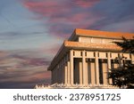 Mausoleum of Mao Zedong, Tiananmen Square, Beijing, China 