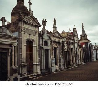 Mausoleums In Recoleta Cemetery