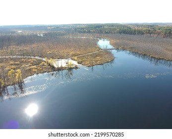 Mauthe Lake Boat Launch In Wisconsin