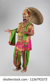 Maveli In Traditional Costume  Onam Festival