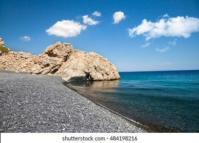 Mavra Volia Beach, Chios, Greece