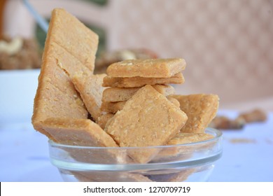 Mawa Chikki Or Coconut Chikki