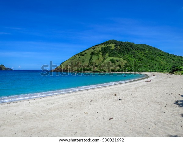 Mawun Beach Kuta Lombok Indonesia Stock Photo Edit Now