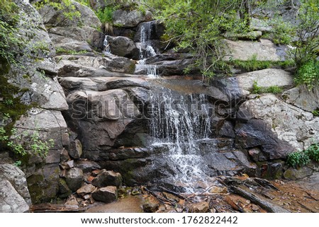 Maxwell Falls in Evergreen, Colorado
