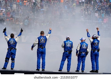 May 02, 2022 - Dover, DE, USA: Chase Elliott wins the DuraMAX Drydene 400  at Dover Motor Speedway in Dover, DE.
