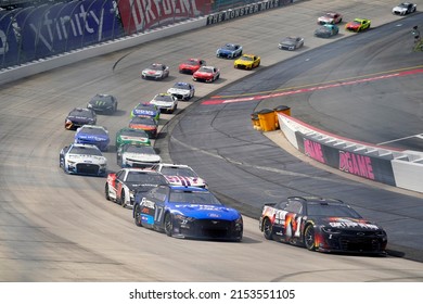 May 02, 2022 - Dover, DE, USA: Chris Buescher races for the DuraMAX Drydene 400  at Dover Motor Speedway in Dover, DE.