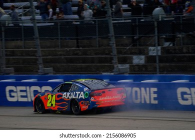 May 08, 2022 - Darlington, SC, USA: William Byron takes to the track for the Goodyear 400 at Darlington Raceway in Darlington, SC.