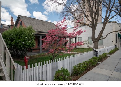 May 1, 2022: Boise, Idaho, USA. Museum Of Wiegand Foundation In Downtown Boise. 