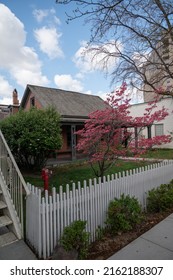 May 1, 2022: Boise, Idaho, USA. Museum Of Wiegand Foundation In Downtown Boise. Vertical Image. 