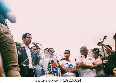 May 11, 2019. Caracas, Venezuela: Juan Guaidó Rallies Crowds In Caracas In Defense Of The National Assembly.