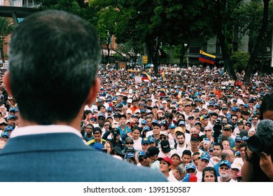 May 11, 2019. Caracas, Venezuela: Juan Guaidó Rallies Crowds In Caracas In Defense Of The National Assembly.