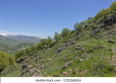 May 16, 2019. Düzgün Baba Mountain, Tunceli, Turkey. Düzgün Baba Mountain View