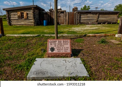 MAY 16 2019, Wood River, IL. USA - Retracing The Lewis And Clark Departure Expedition Departure Point, Wood River Camp Dubois Illinois